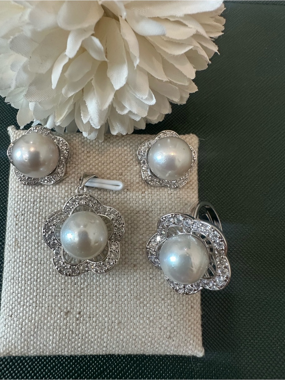 Authentic South sea pearl set in micron setting12.5mm